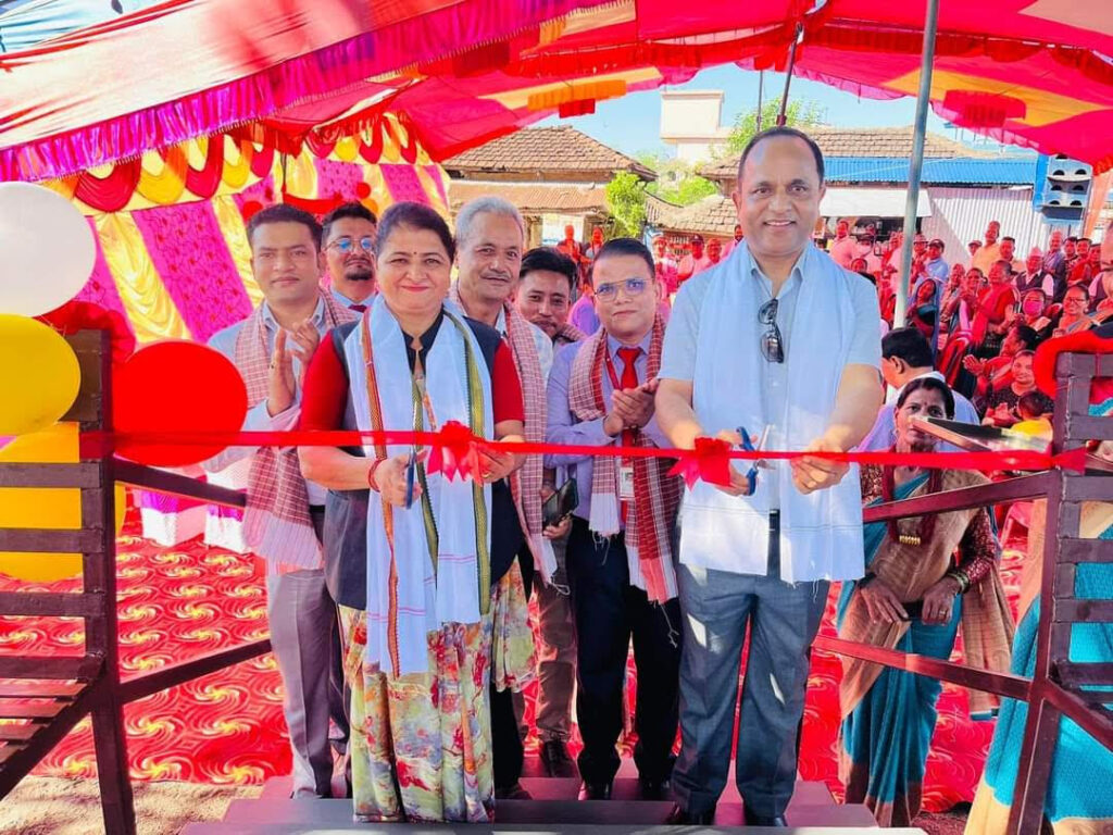 सनराइज बैंकको लगानीमा चौतारी निर्माण