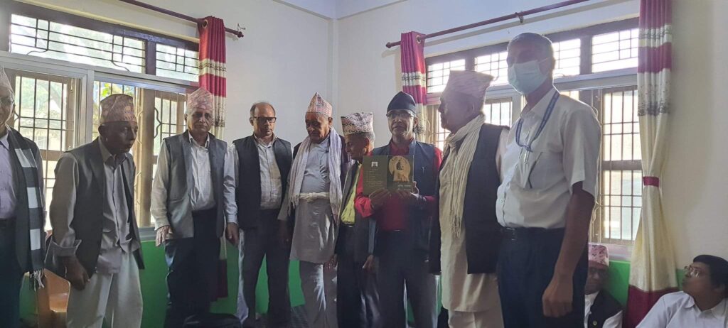 “मुक्ति पथका तीन पाईला” पुस्तक बिमाेचन कार्यक्रम सम्पन्न