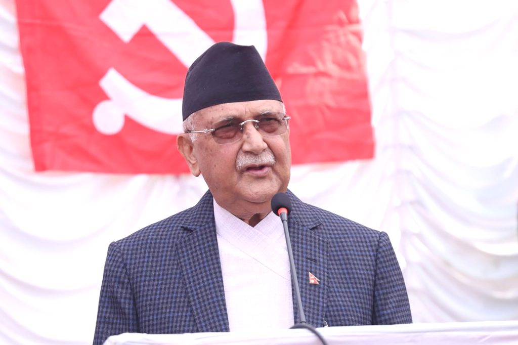 गलत विचारका आधारमा वाम एकता हुन सक्दैन : प्रधानमन्त्री ओली