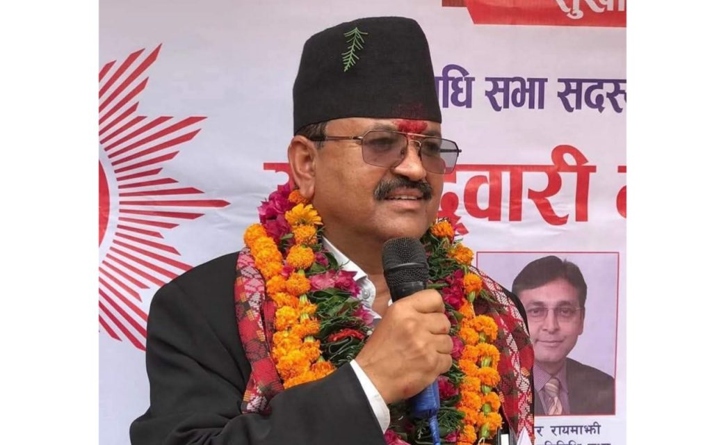 राजधानी सार्नुस्, नत्र जनता र नेताबीचको दूरी खतरनाक बन्दै जानेछ: एमाले नेता घिमिरे