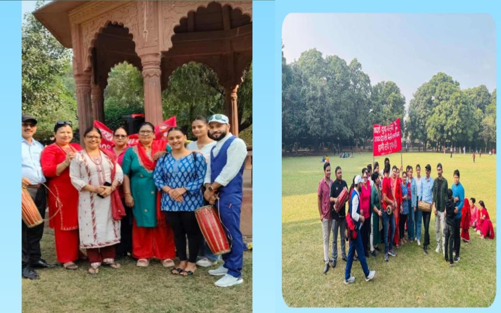 आदर्श युवा क्लबद्वारा देउसी भैलो कार्यक्रम सम्पन्न