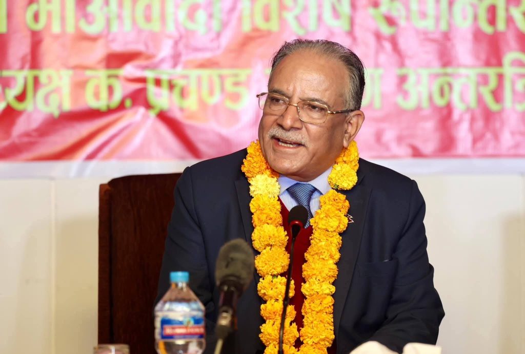 प्रचण्ड लाई १ सय २ ज्वरो